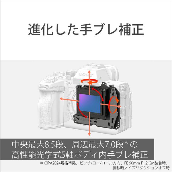 SONY フルサイズデジタル一眼カメラα7R VI ボディ ILCE-7RM6 | ノジマ