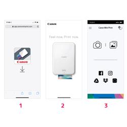 Canon PV-123-SB スマホ専用ミニフォトプリンター iNSPiC PV-123 ...