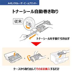 ●自動両面印刷●キャノン モノクロレーザープリンター●LBP321●Canon Amazon.co.jp: Canon A4モノクロレーザープリンター Satera