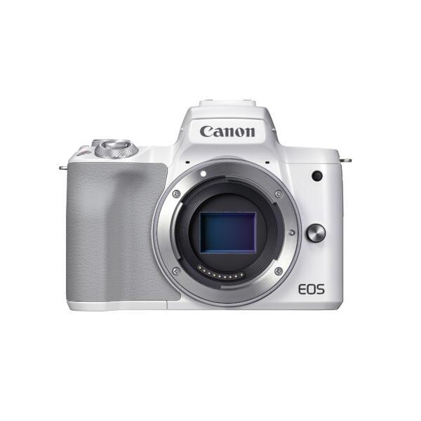 ミラーレス一眼カメラ EOS Kiss M2 ボディー ホワイト KISSM2WHBODY