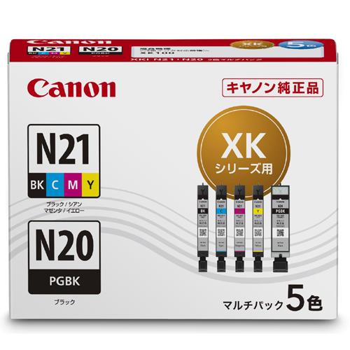 Canon XKI-N21-N20-5MP 純正インクタンク インクタンク XKI-N21（BK/C 