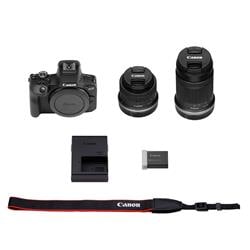 Canon EOS R100 ミラーレスカメラ 標準ズームレンズキット CANON ミラーレスカメラ EOS R100 ダブルズームキット EOSR100-WZK