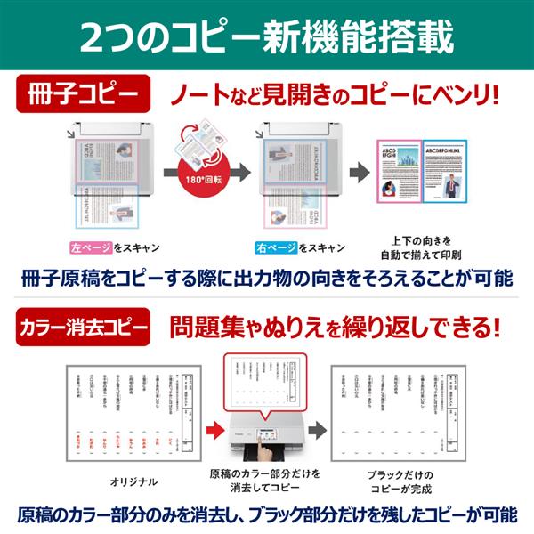 CANON インクジェット複合機 PIXUS プリンター A4 5色インク Wi-Fi