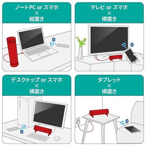 elecom タブレットpc用スピーカー スタンド一体型 人気