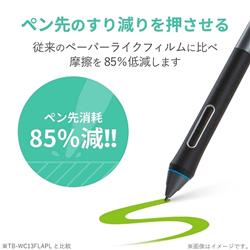 ELECOM TB-WC215FLAPLL Wacom Cintiq 22/保護フィルム/ペーパーライク