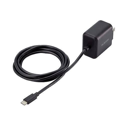 Elecom Mpa Accp16bk Usb Type C 充電器 Pd対応 w Type C ケーブル 一体型 1 5m Iphone Ipad Android ブラック ノジマオンライン