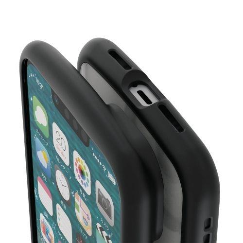 ELECOM iPhone 14 用ケース【ハイブリッド/TOUGH SLIM/フレームカラー