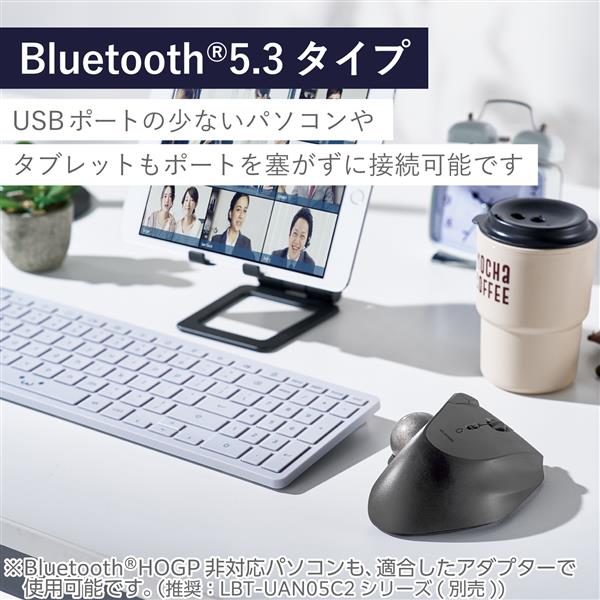 ELECOM M-IT11BRBK トラックボール マウス Bluetooth 5ボタン ベアリングユニット エルゴノミクス IST ブラック |  ノジマオンライン