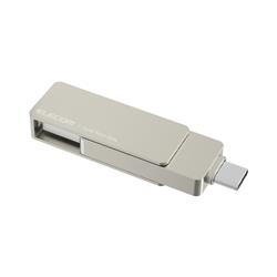ELECOM SSD外付け 500GB USB3.2(Gen2) 読込最大500MB 秒 USBメモリ型