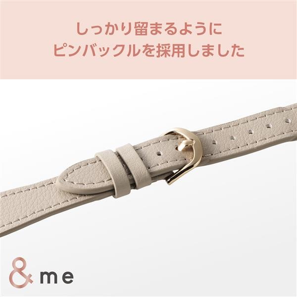 【新品】Apple Watch対応レザーベルト(グレージュ) Apple Watch アップルウォッチ バンド apple watch ベルト 本革