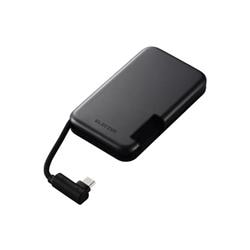 【未使用】ELECOM 500GB 外付けSSD ESD-EPX500GBK ELECOM SSD 外付け 500GB USB3.2(Gen2) 読込最大1000MB s マグネット