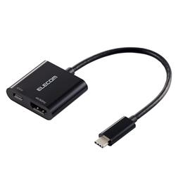 ELECOM USB Type-C - HDMI 変換 USB-C プラグ to HDMIポート×1 USB-C