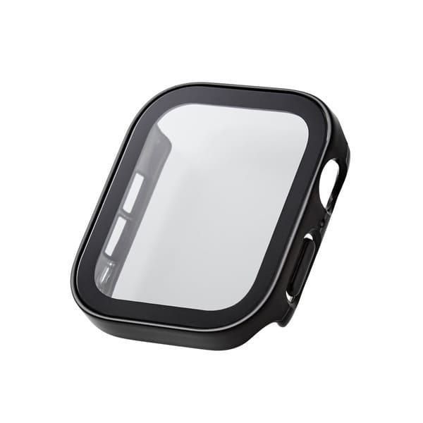 ELECOM アップルウォッチ カバー [ 44mm ] フルカバー 表面硬度10H