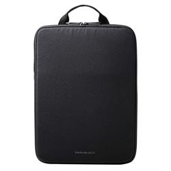 ELECOM パソコンケース 14インチ ハンドル付 縦型 PCバッグ 衝撃吸収