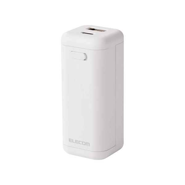 ELECOM モバイルバッテリー 乾電池式 ホワイト DE-KD06WH | ノジマ