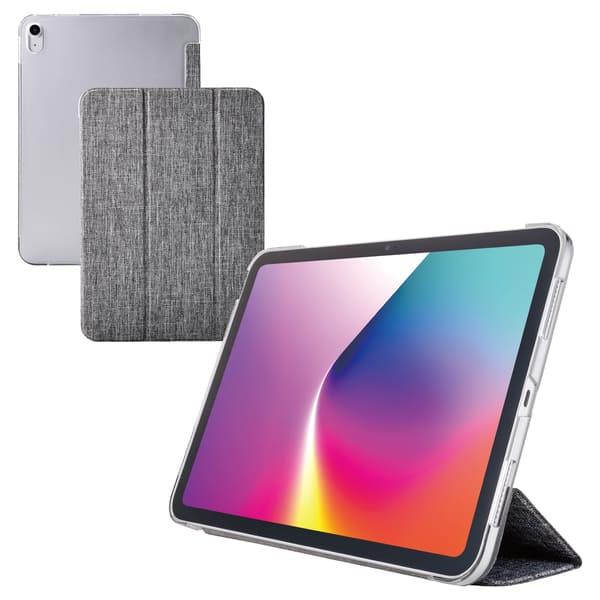 ELECOM iPadケース 11インチ(A16) 10.9インチ 第10世代 ファブリック