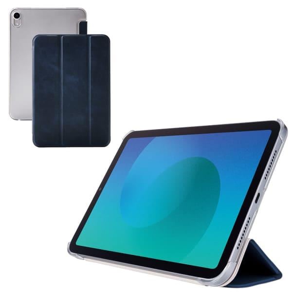 希少！PORTER iPad miniケース ネイビー ELECOM iPad mini ケース 8.3インチ(A17 Pro) 第6世代 マグネット式