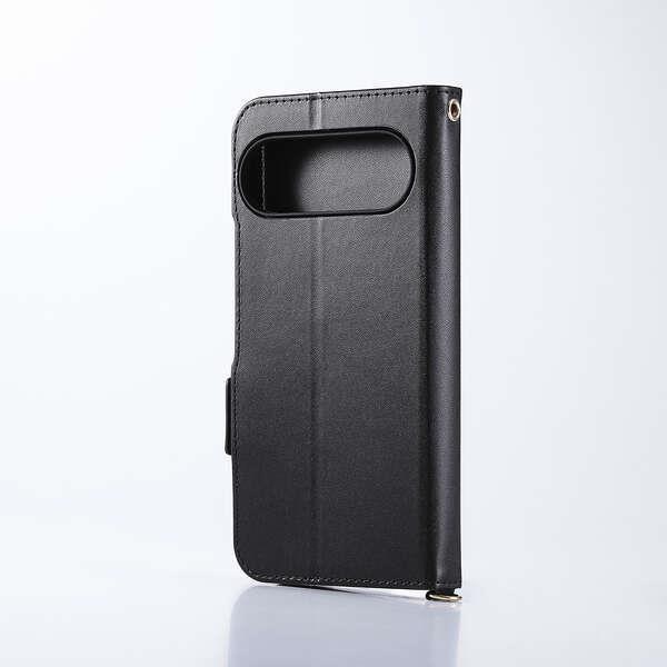 Google Pixel 10Pro XL 256GBブラック ケース付き ELECOM Google Pixel 10 Pro XLソフトレザーケース磁石付耐衝撃ハンド