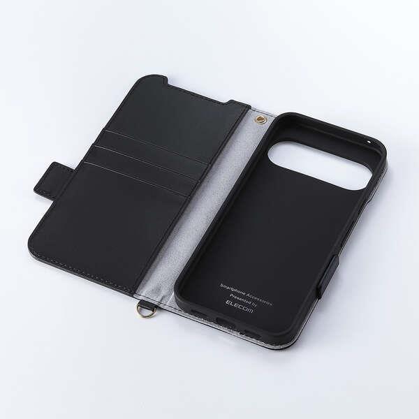 Google Pixel 10Pro XL 256GBブラック ケース付き ELECOM Google Pixel 10 Pro XLソフトレザーケース磁石付耐衝撃ハンド