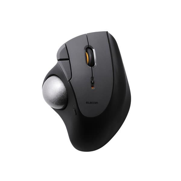 ELECOM トラックボールマウス 静音 Bluetooth/無線2.4GHz 両対応