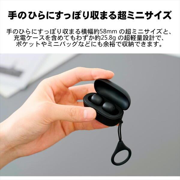 ELECOM Bluetoothイヤホン 完全ワイヤレス TWS19 ブラック LBT-TWS19BK