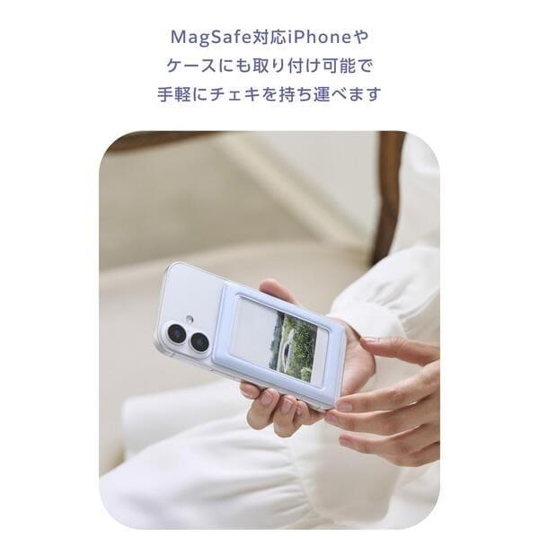 ELECOM instax(チェキ)mini film用 マグネットフォトフレーム ブルー