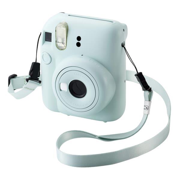 ELECOM instax(チェキ)miniシリーズ用 ネックストラップ グリーン IC