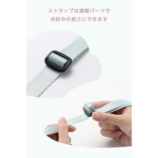 ELECOM instax(チェキ)miniシリーズ用 ネックストラップ グリーン IC