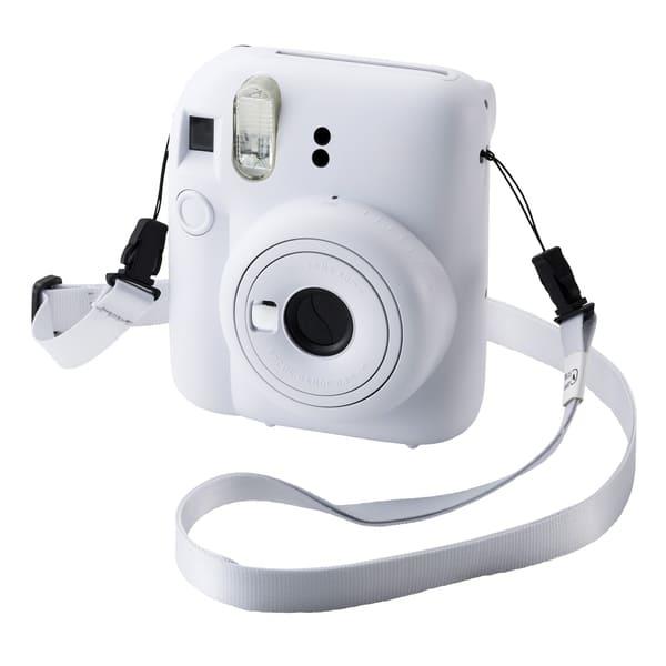 instax mini 11 ホワイト ストラップ付き ELECOM instax(チェキ)miniシリーズ用 ネックストラップ ホワイト IC