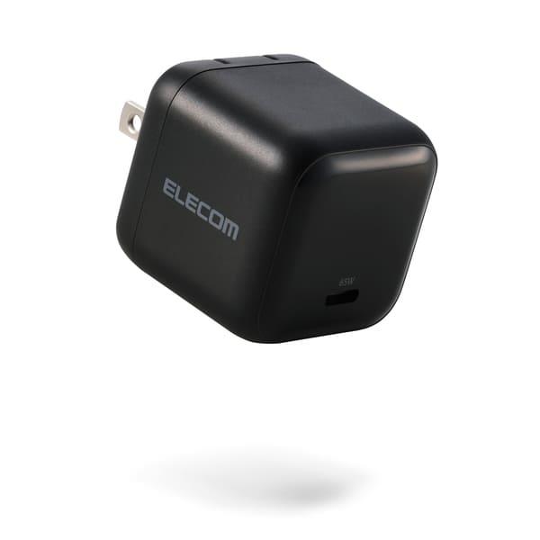 ELECOM USB 充電器 65W PD PPS対応 1ポート USB-C GaN II コンパクト