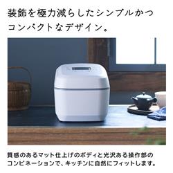 HITACHI RZV100FM-K 圧力スチームIH炊飯器 ふっくら御膳 5.5合 フロストブラック | ノジマオンライン