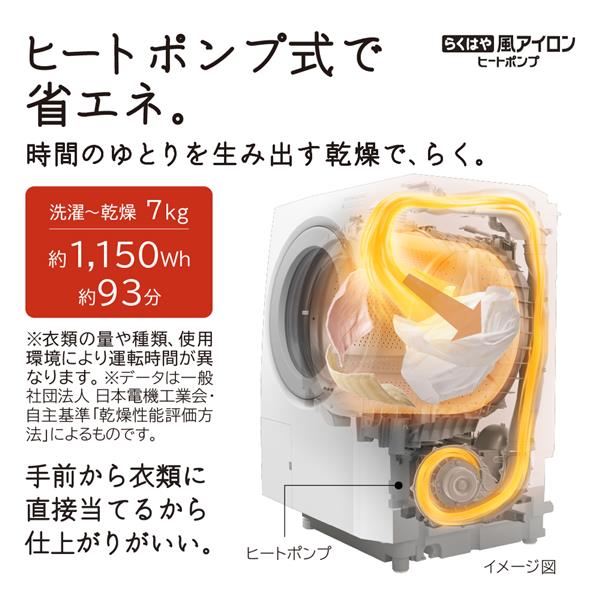 HITACHI BD-STX130KR-W ドラム式洗濯乾燥機 ビッグドラム 右開き 洗濯13㎏/乾燥7kg ホワイト ☆大型配送対象商品 |  ノジマオンライン