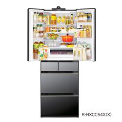 HITACHI R-HXCC54X-X 冷蔵庫【6ドア/観音開き/540L/クリスタル