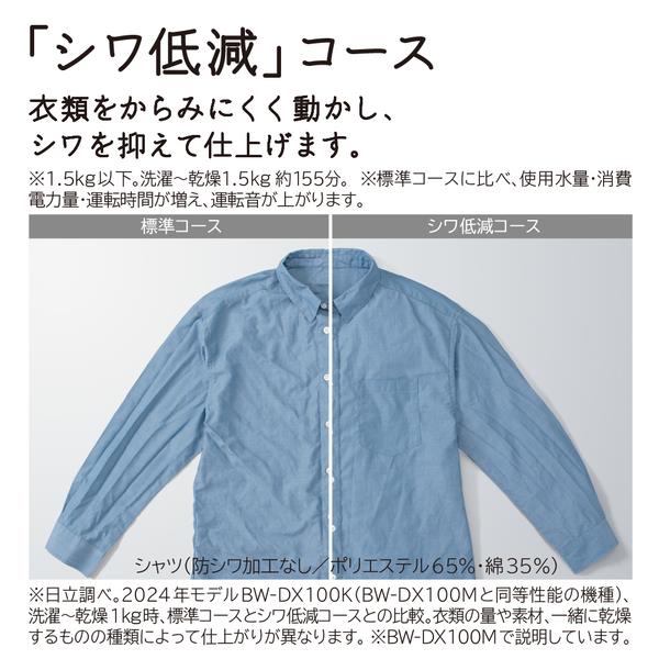 HITACHI 全自動洗濯乾燥機 ビートウォッシュ[洗濯10kg/乾燥5.5kg