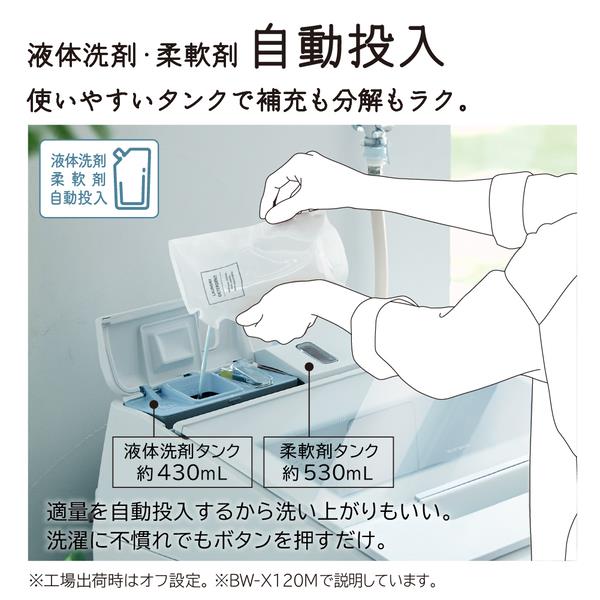 HITACHI 全自動洗濯機 ビートウォッシュ[洗濯12kg/ホワイト］☆大型