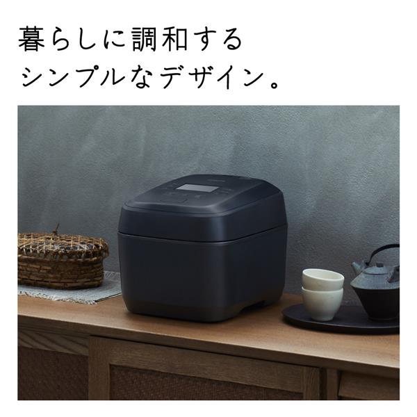 HITACHI RZ-V100JM-W 圧力スチームIH炊飯器 ふっくら御前 5.5合