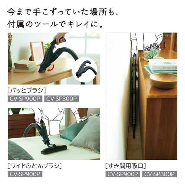 日立 サイクロン式クリーナー パワかるサイクロン CV-SP300P-C