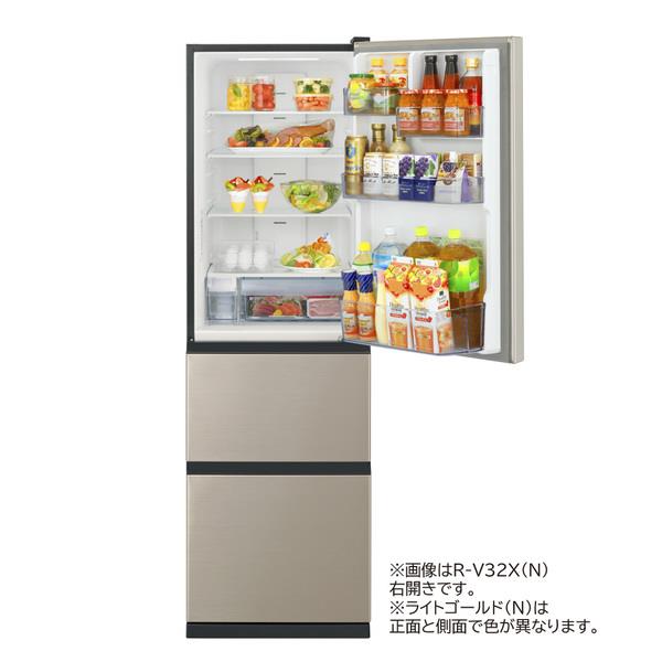 HITACHI 冷蔵庫［3ドア/左開き/315L/グラファイトシルバー