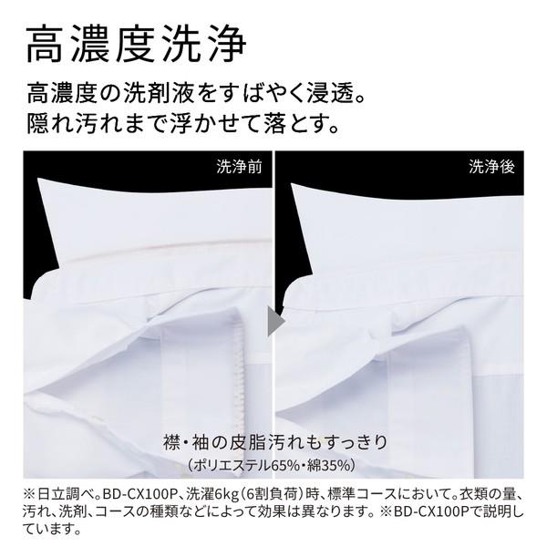 日立 ドラム式洗濯乾燥機 【右開き/洗濯10kg/乾燥5.5kg/ホワイト