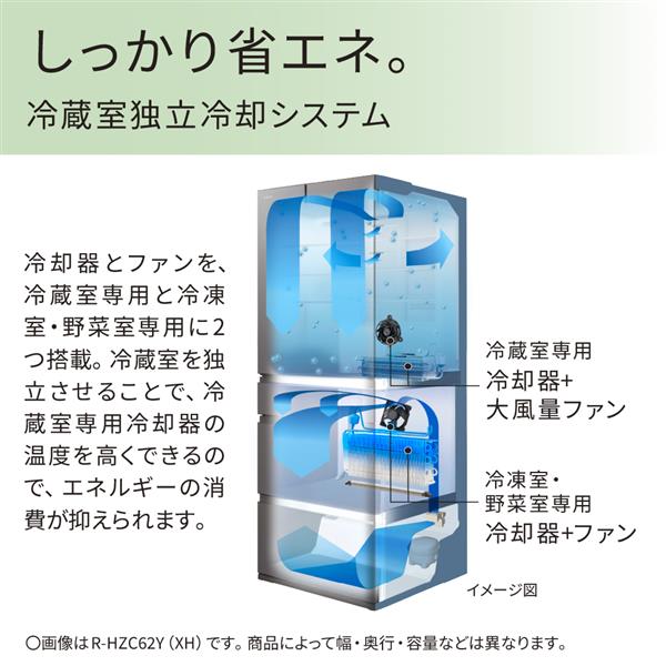 HITACHI 冷蔵庫［5ドア/左開き/470L/ライトゴールド] ☆大型配送対象