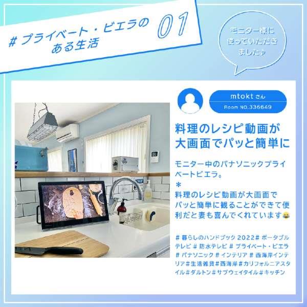パナソニック プライベートビエラ2022年製 動作確認済み （無料 