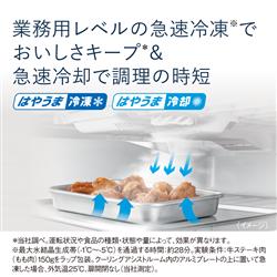 Panasonic NR-F489HPX-W 冷蔵庫 6ドア/観音開き/475L/アルベロオフホワイト☆大型配送対象商品 | ノジマオンライン