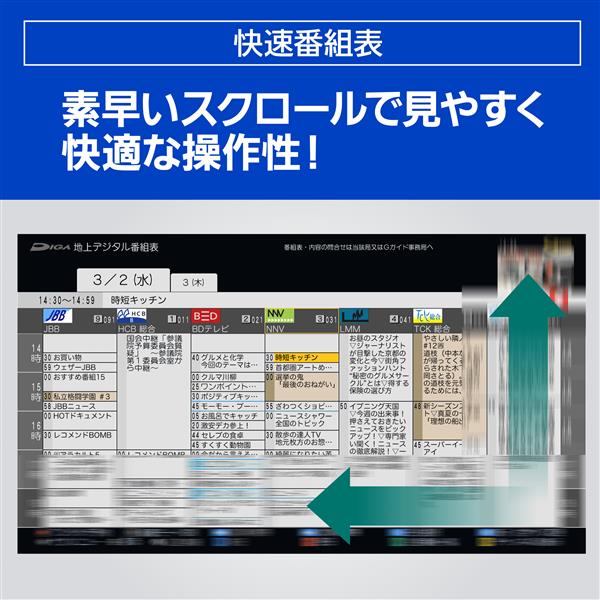 Panasonic DMR-4T103 ブルーレイディスクレコーダー DIGA Panasonic DMR-4T103 ブルーレイディスクレコーダー DIGA