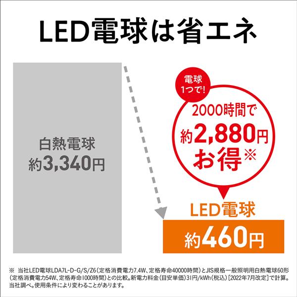 Panasonic LED電球 LDA4LGSK4CF2T | ノジマオンライン