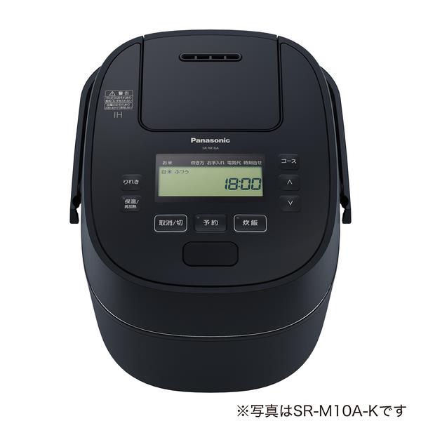 Panasonic SR-M18A-K 炊飯器 おどり炊き Mシリーズ【1升/可変圧力IH 