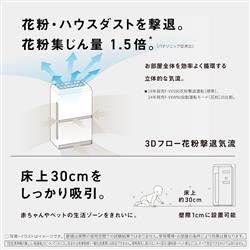 訳有 パナソニック F-VM90 ナノイーX 加湿空気清浄機 花粉 ハウスダスト 訳有 パナソニック F-VM90 ナノイーX 加湿空気清浄機 花粉