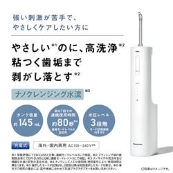 概要 ジェットウォッシャー ナノクレンズ EW-NJ80 | オーラル
