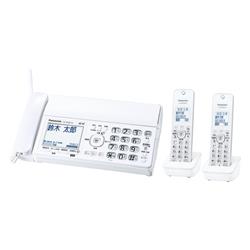 Panasonic KX-PD360DW-W デジタルコードレス普通紙ファクス【子機2台付き/ホワイト】 | ノジマオンライン