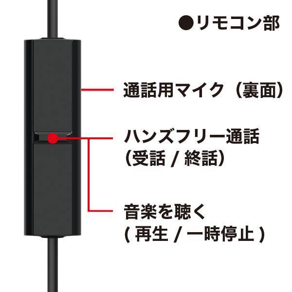 Panasonic RP-HJE150M-A ステレオインサイドホン【マイク付き有線インサイドホン/高音質/軽量/ブルー】 | ノジマオンライン