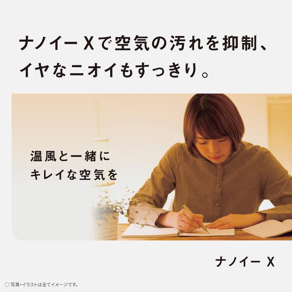 Panasonic DS-FZX1200-H セラミックファンヒーター[ナノイーX